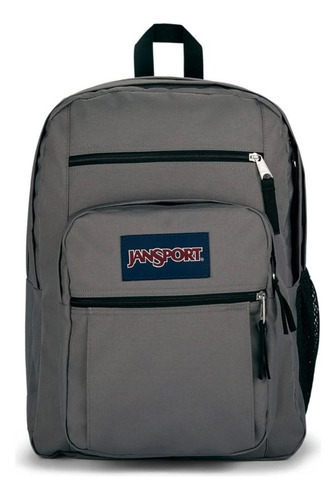 Mochila JanSport Big Student cor cinza 34L