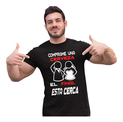 Playera De Moda De Caballero Tematica Despedida De Soltero