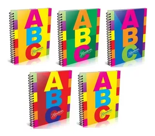 Pack De 5 Cuadernos Abc Rivadavia X 100 Hojas 21 X 27