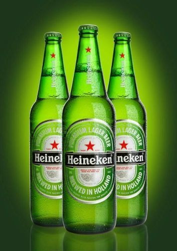 Imagem 1 de 2 de Placa Quadro Decorativo A5 - 15 X 21 Cerveja Heineken