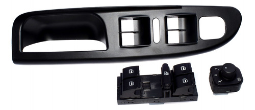 Juego De 3 Botones Master Window Switch Para Vw B6