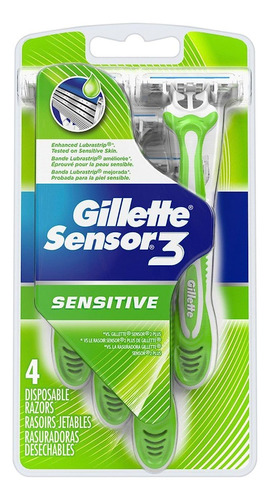 Maquinilla De Afeitar Desechable Gillette Sensor 3 Sensitive