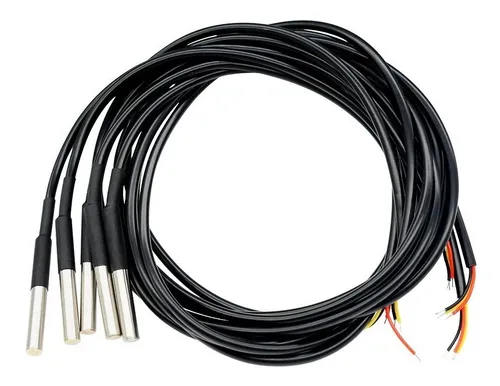 Sensor Digital Temperatura Ds18b20 Cable Sumergible 3 Metros