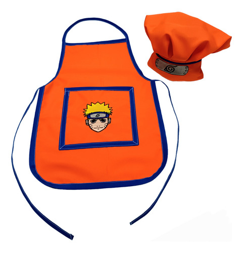 Conjunto De Cocinero Para Niños Delantal Y Gorrito