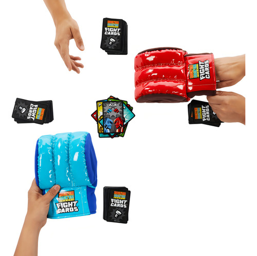 Mattel Games Rock 'em Sock 'em Juego De Mesa Cartas