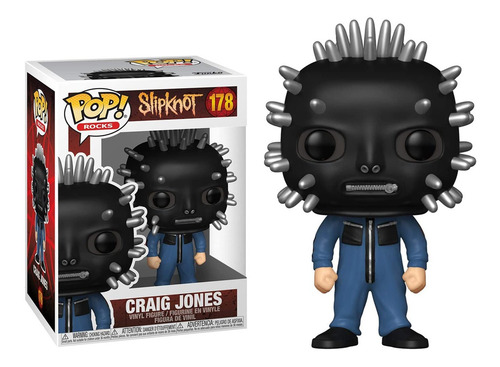 Craig Jones #178 - Slipknot - Funko Pop! Rocks S/ Juros