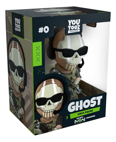 Figura De Vinilo Youtooz Ghost De 4,6 , Fantasma Coleccionab