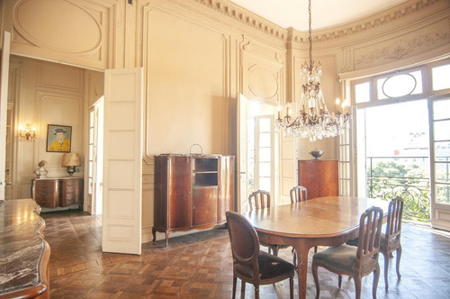 Imagen 5 de 24 de Piso Único De 10 Ambientes Estilo Francés En Plaza Libertad - Retiro