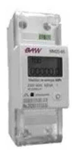 Medidor Kwh 5+1 Dig 5(65) A 230v 2 Mod Monofaciso Baw