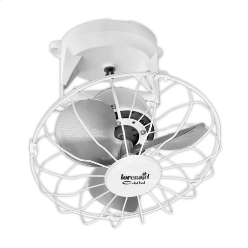 Ventilador Teto Orbital Lorensid Sprint 30cm Bivolt 360° Br