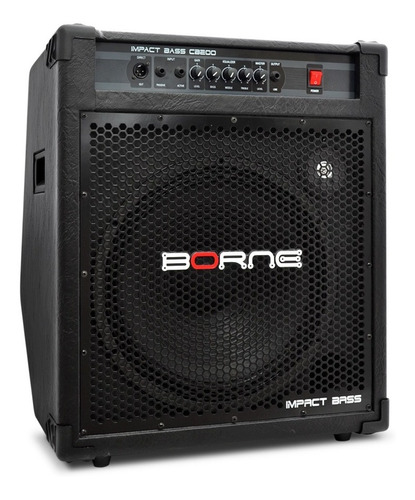 Amplificador Cubo Borne Impact Bass Cb200 Profissional 200w