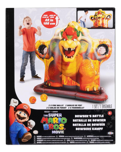 El Super Mario Bros Juego Deportivo Inflable De Bowser De O