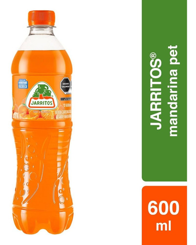 Refresco Jarritos Mandarina 600ml Pack 12 Piezas