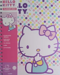 Planificador Hello Kitty 2024