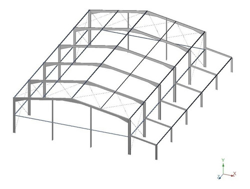 Naves Industriales - Estructuras Metálicas - Cálculo