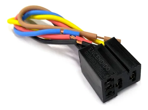 Micro Relay Universal 12v 40a 4 Terminales + Ficha