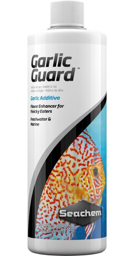 Garlic Guard 500 Ml Seachem Concentrado De Ajo Para Peces