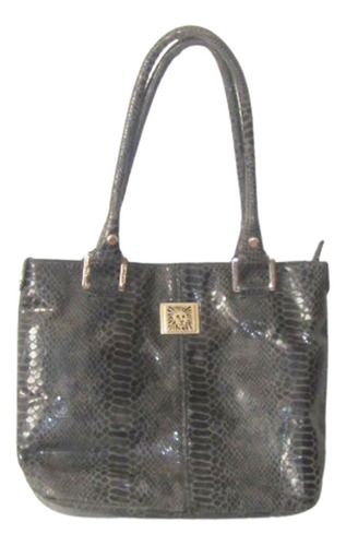 $ Bolsa Mujer Anne Klein Original Tote Animal Print Vintage.