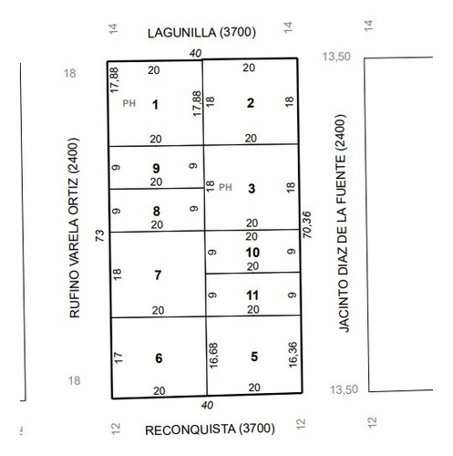 Matienzo Galpon Terreno Venta 360m2 Zona Ruta 20 Av. Fuerza Aerea