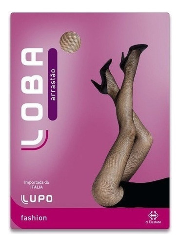 Meia Calça Arrastão Loba By Lupo Importada - Ref. 5097-001