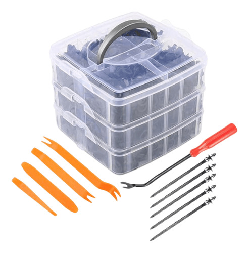 Kit Presilhas Grampo Automotiva Universal 650 Peças Completo