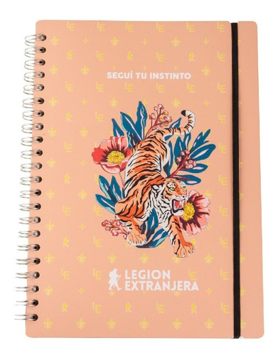 Imagen 1 de 7 de Cuaderno Studio Rayado Tigre A4