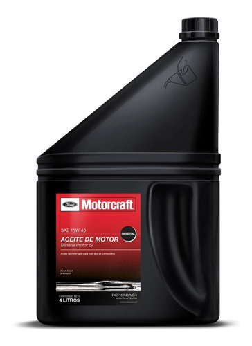 Aceite Mineral 15w40 Para Motor 4l Motorcraft