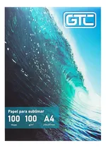 Comprar Papel A4 Sublimar Sublimacion 100 Hojas 100grs Premium Color Blanco