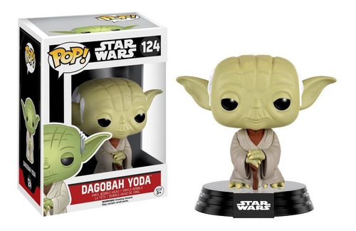 Funko Pop Dagobah Yoda #124 Star Wars Figura Maestro Yoda