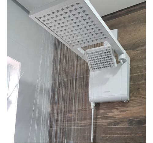 Chuveiro E Ducha Elétrico Parede Lorenzetti Acqua Ultra Duo Cor Branco 127v~/5500w