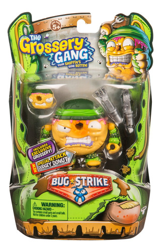 The Grossery Gang Figura Bug Strike Fungus Dodgey Donut