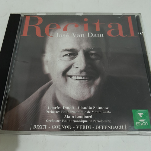 Cd,recital,jose Van Dam,philarmonic Monte Carlo,germany