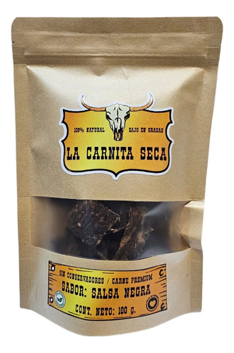 Carne Seca 100g Sin Conservadores, 100% Natural Sin Grasas