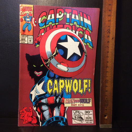  Capitan América Capwolf Marvel Cómics Año 1992  
