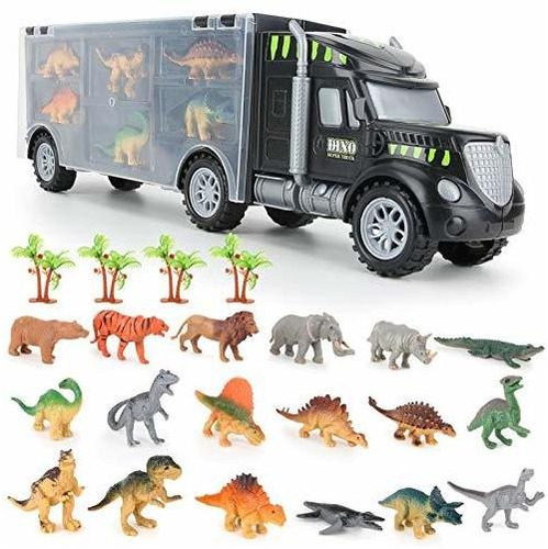 Aomola Dinosaurio Camión Transporte Coche Dinosaurios Lpqrn