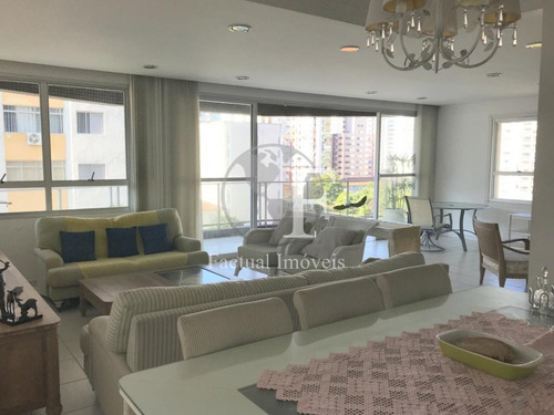 Apartamento De Alto Padrão Com Vista Mar - Pitangueiras, Guarujá - Ap9932