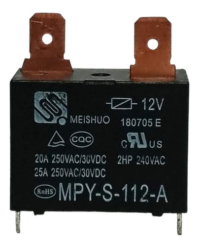 Paquete De 10 Relay Mpy-s-112-a De Poder Minisplit De 20 Amp