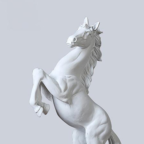 Estatuilla De Caballo, Estatua De Resina De Caballo Galopant