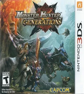 Monster Hunter Generations Usado Nintendo 3ds Físico Vdgmrs