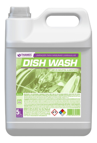 Detergente Concentrado Maquina Lavavajilla Dish Wash Senasa