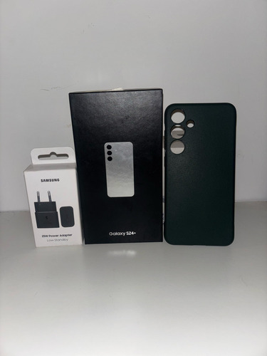 Celular Samsung S24 Plus Cargador Nuevo Y Funda Gris (Usado)