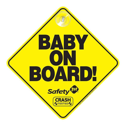 Letrero Baby On Board Safety