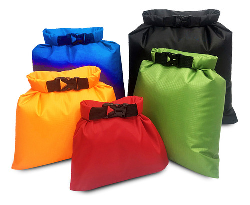 Set De.bolsas Impermeables Roll Top Para Patinaje Camping