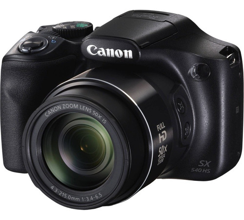 Camara Profesional Canon Sx540 Hs Negra