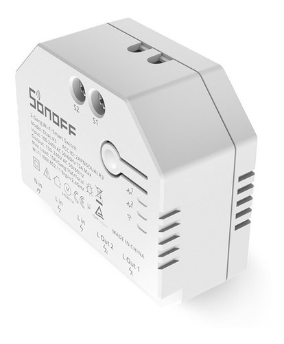 Wifi Sonoff Dual R3 Diy De 2 Canales