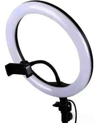 Ring Ligth Com Tripé, 3 Tipos De Luz - Ideal P/ Fotos Vídeos Estrutura Preto Luz Branco-quente/branco-frio 110v/220v