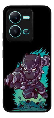 Funda Protector Case Para Vivo V25 5g Black Panther