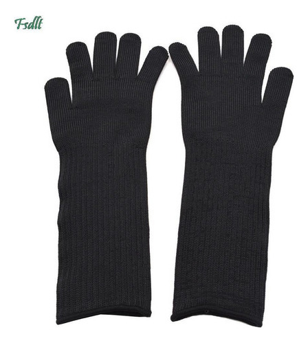 Fwefww 1 Par De Guantes De Trabajo Largos Anticorte De