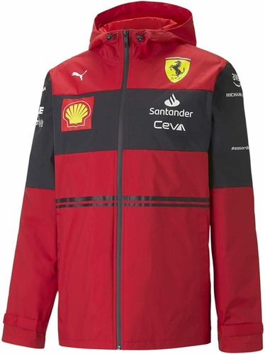 Campera De Lluvia Original Ferrari 2022 - A Pedido_exkarg