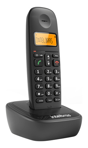 Telefone Sem Fio Intelbras Ts 2510 - Preto